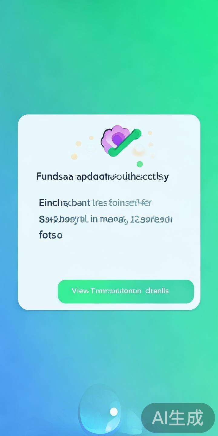 到账通知与资金入账
审核通过后，平台会通知用户提